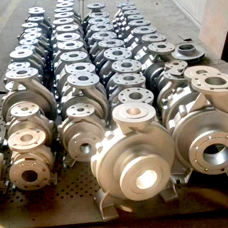 Pumppu kotelon hartsihiekkavalu